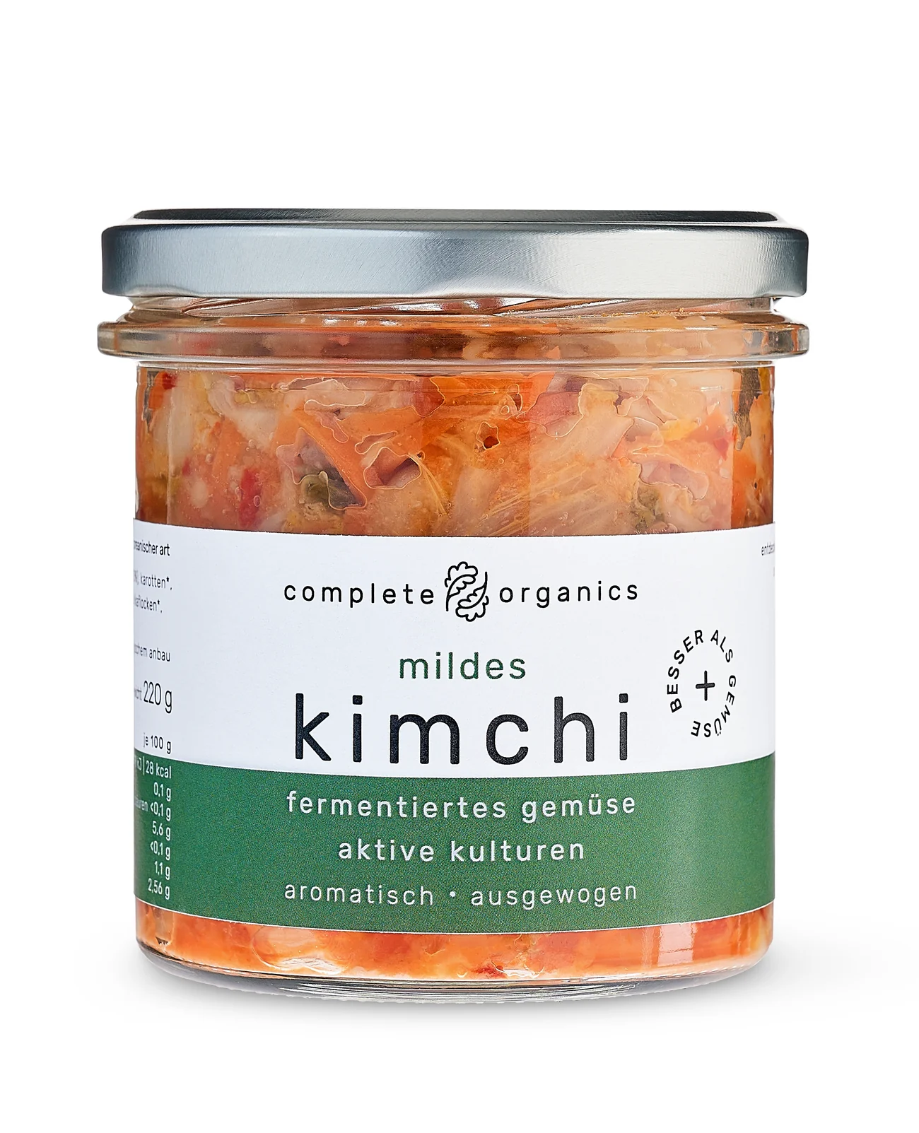 Completeorganics Kimchi mild bio 240g